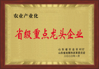 5.农业产业化省级重点龙头企业